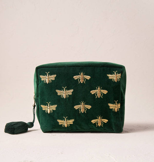 Honey Bee Forest Wash Bag