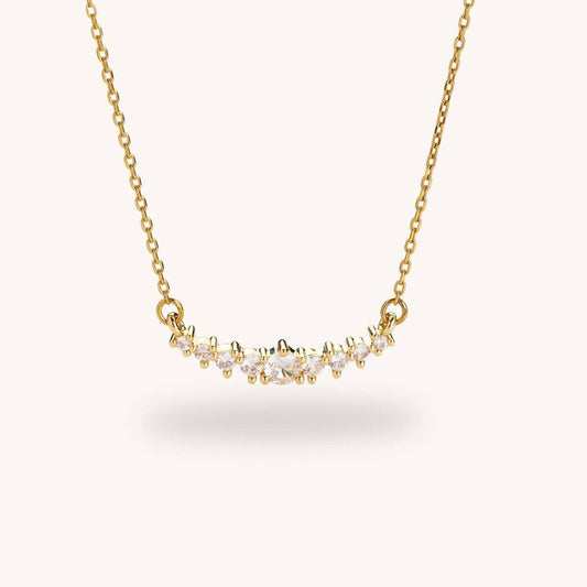 Tully Crystal Bar Necklace