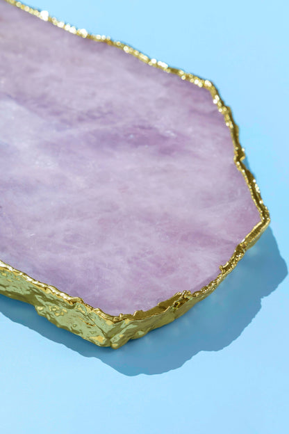 Dazzle Rose Quartz Cheese Board