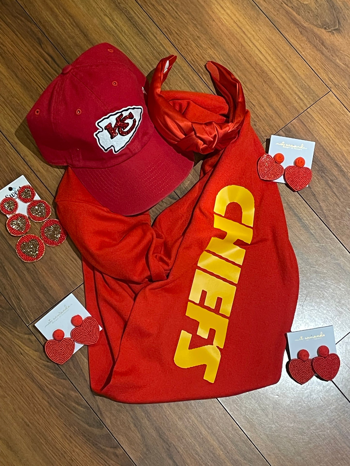 Chiefs Printed Infinity Scarf