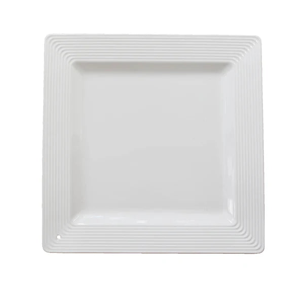 Stoneware - Pinstripes Square Platter