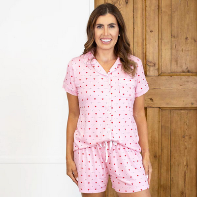 Tickled Pink Sleep Shorts