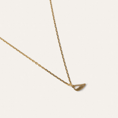 Gold Angel Wing Necklace