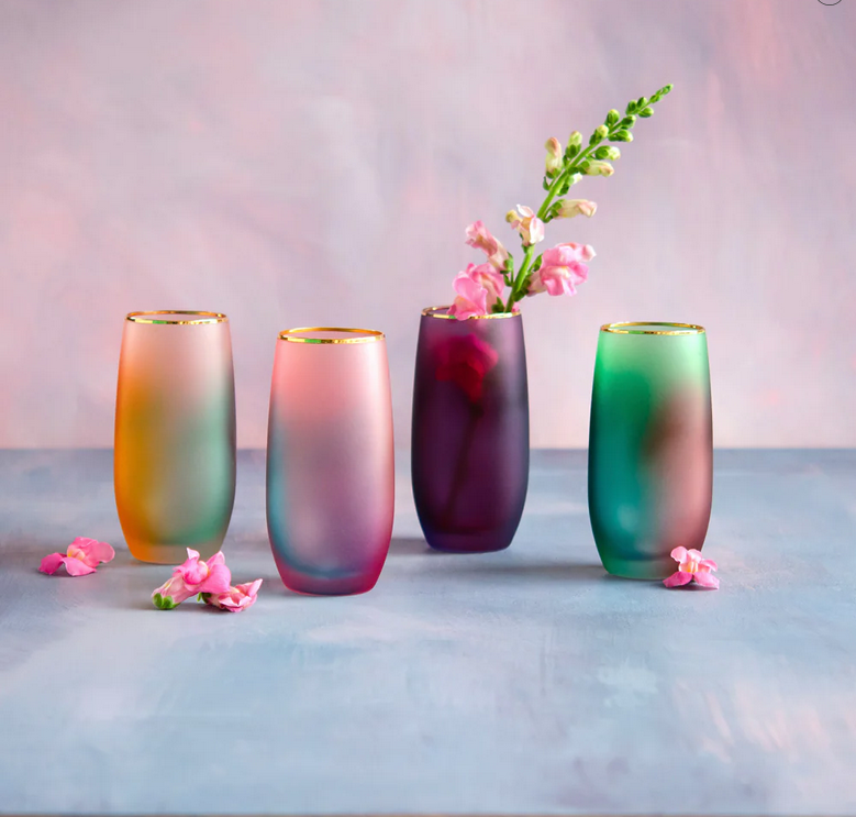 Frosted Rainbow Tumbler