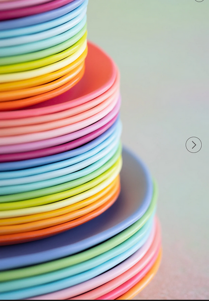 Rainbow Dinner Plate