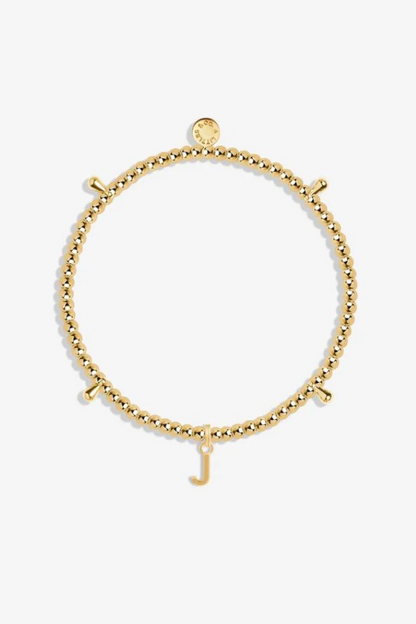 Alphabet Initial Bracelet