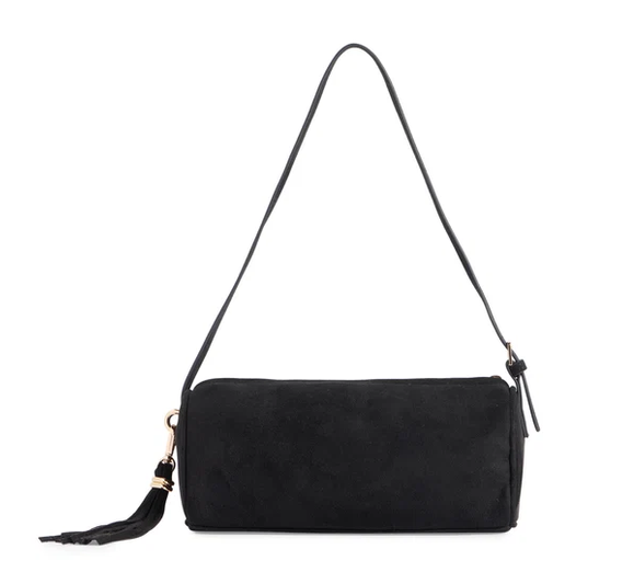 KYLIE BARREL SHOULDER BAG