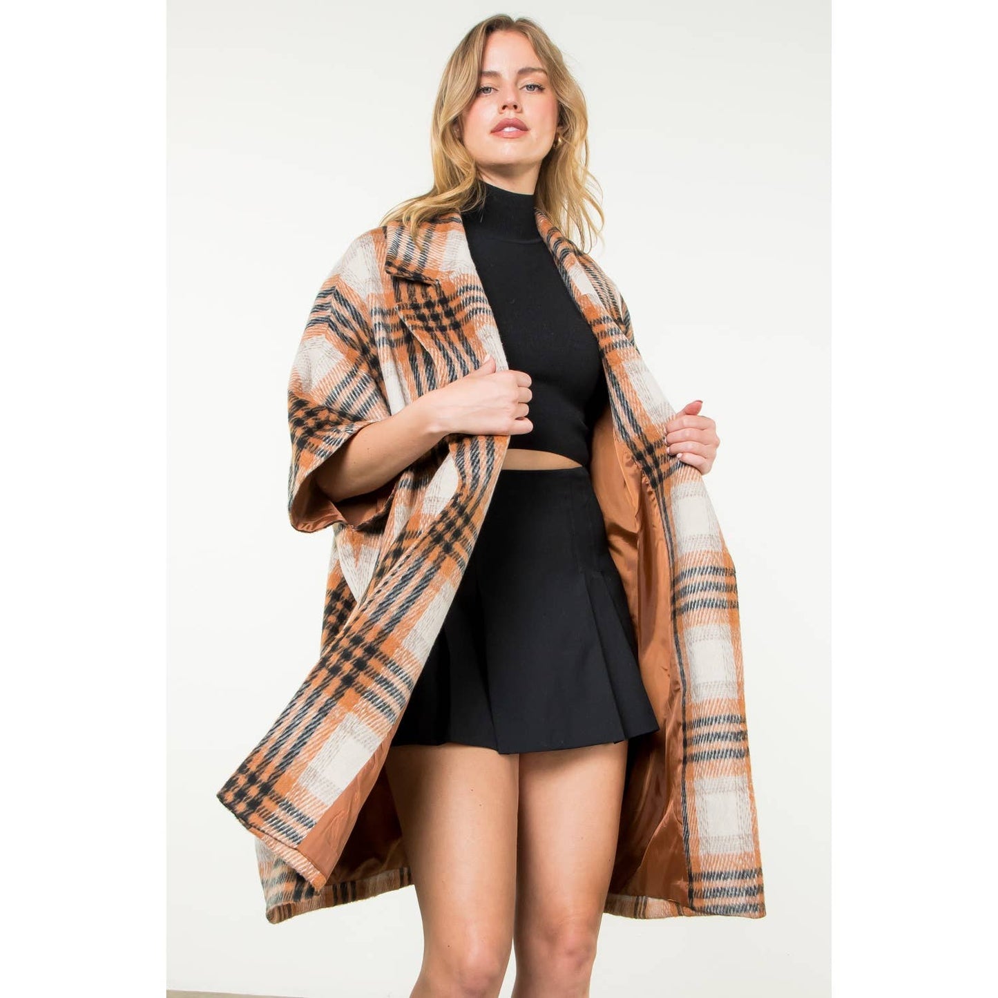 Plaid Coat
