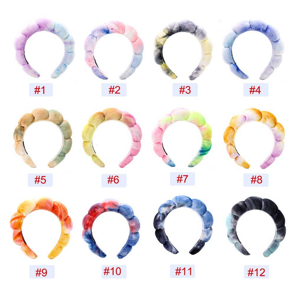 Towel Cloth Twist Hairband Sponge spa Headband