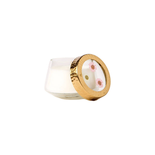 Peony + Pomelo Petite Pressed Flower Candle