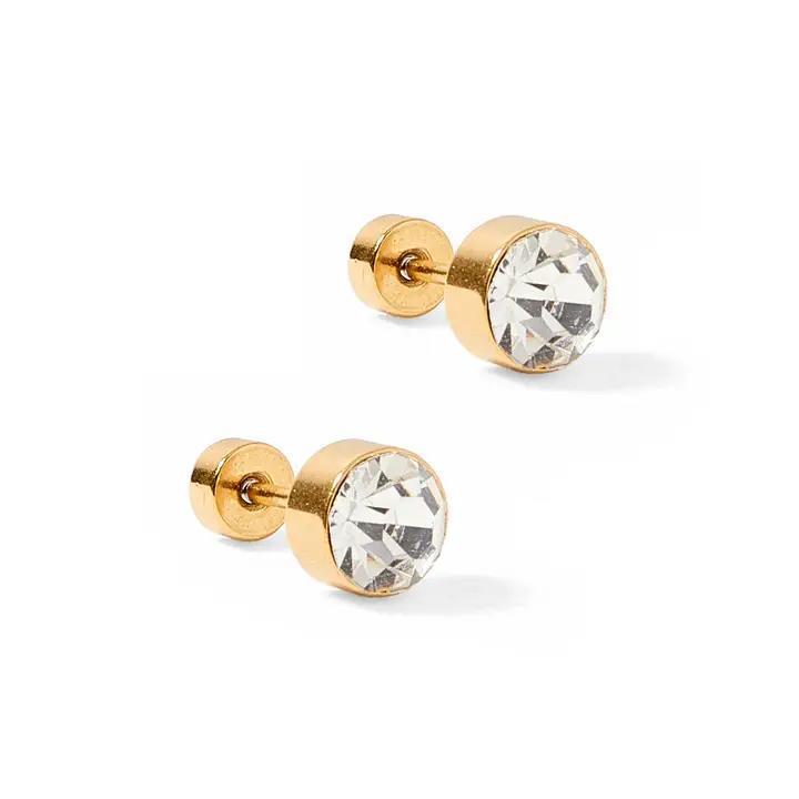 Screwback Stud Earrings