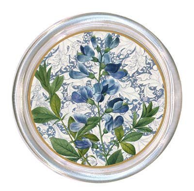 C50 Blue Sweet Peas Coaster