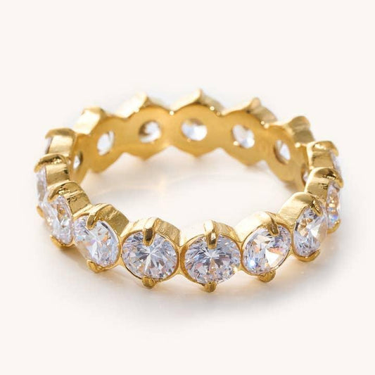 Ritz Circle Diamond Ring