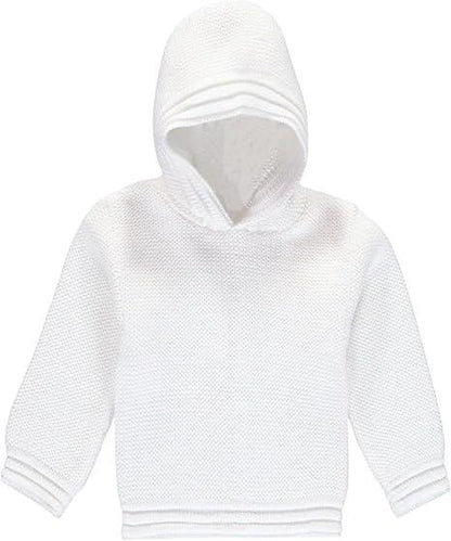 Monogrammed Zipper Back Baby Sweater