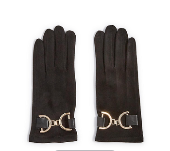 The Milano Oversized Bit Glove in Microsuede with Touchscreen Fingertips