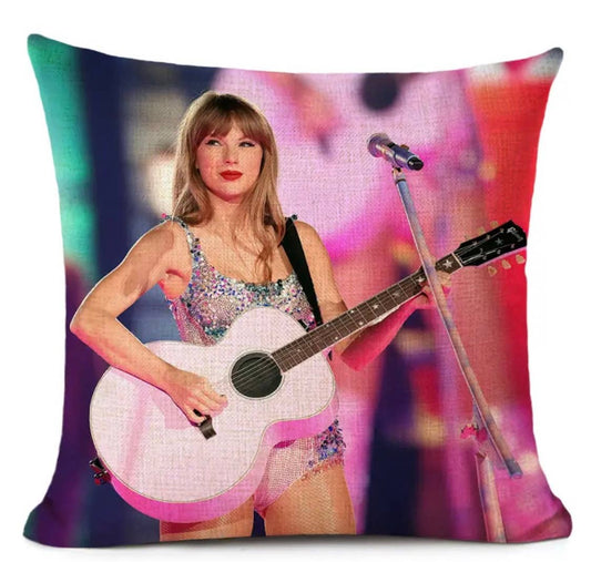 Taylor Swift Guitar Pillow