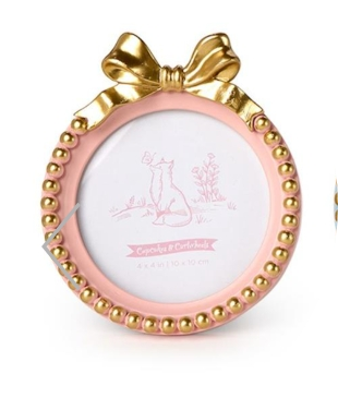 Golden Bow 4x4" Round Frame