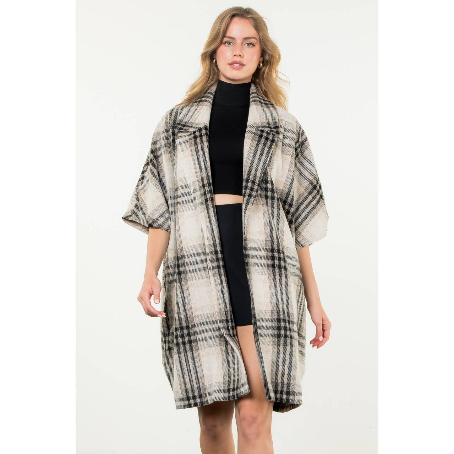 Plaid Coat