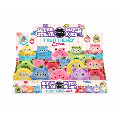 Super Duper Sugar Squisher Plush - Fruit Frenzy