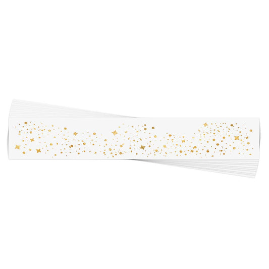 GALACTIC GOLD FACE FRECKLES metallic temporary tattoos