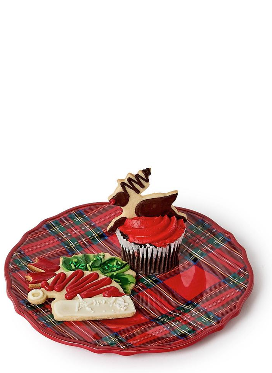Tartan Traditions Melamine Salad / Dessert Plate