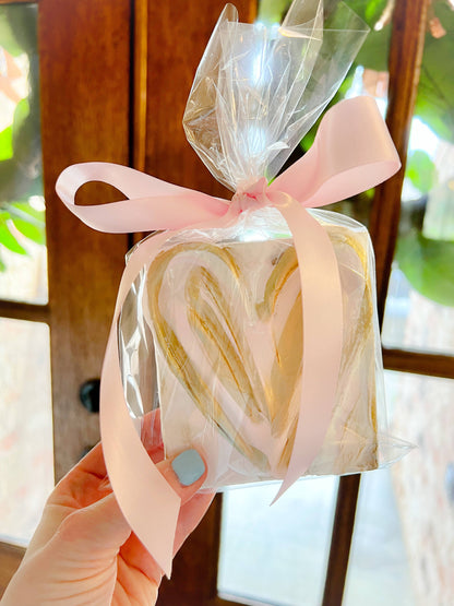 Wooden - Hand Painted Heart