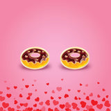Yummy Donut Cutie Stud Earrings