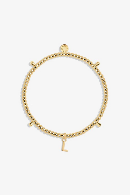 Alphabet Initial Bracelet
