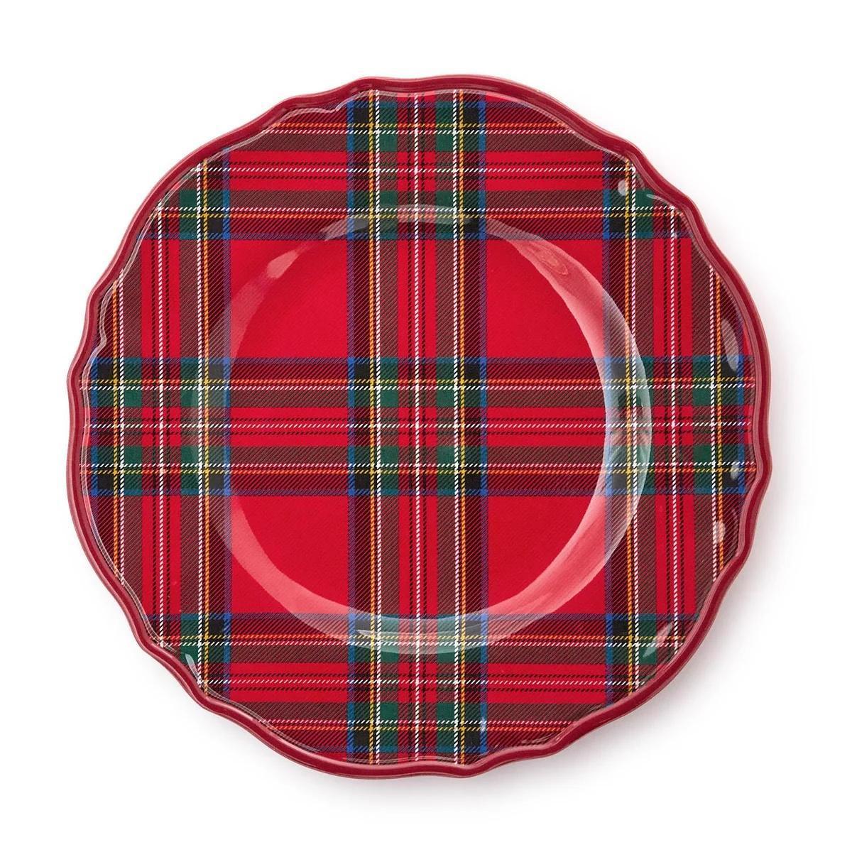 Tartan Traditions Melamine Dinner Plate