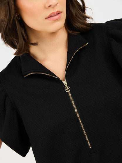 Paige Pop-Collar Mini Dress