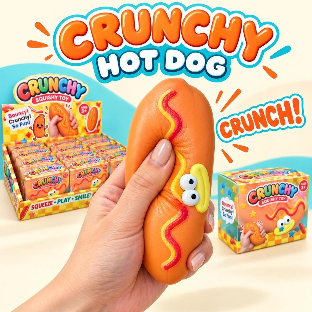 Crunchy Hot Dog ASMR Squishy