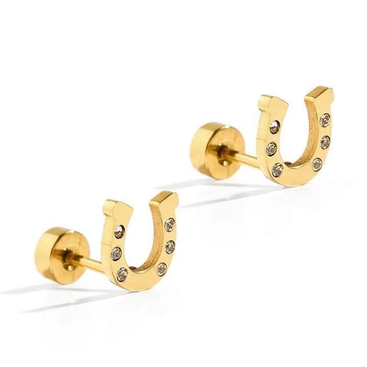 Screwback Stud Earrings