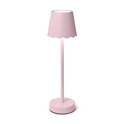 LED Cordless Scalloped Edge Lamp