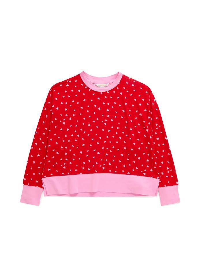 Mini Hearts Ultra-Soft Jersey Knit PJ Set