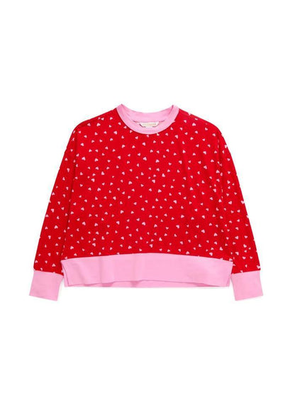 Mini Hearts Ultra-Soft Jersey Knit PJ Set