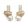 Pearl Twist Earring