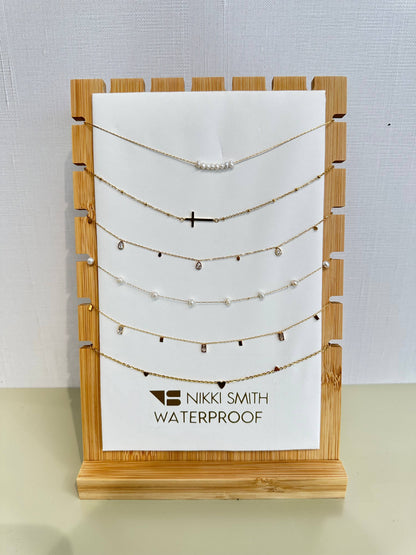 Waterproof Dainty Necklace Display