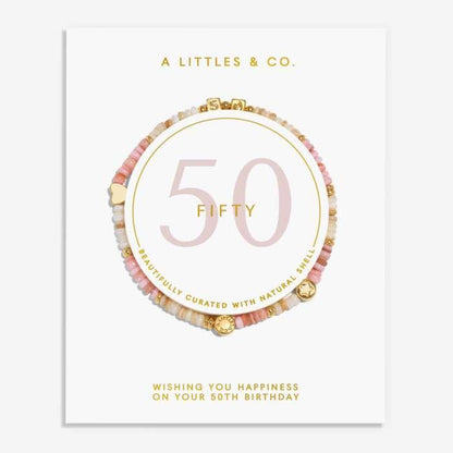 Milestone Birthday Bracelet