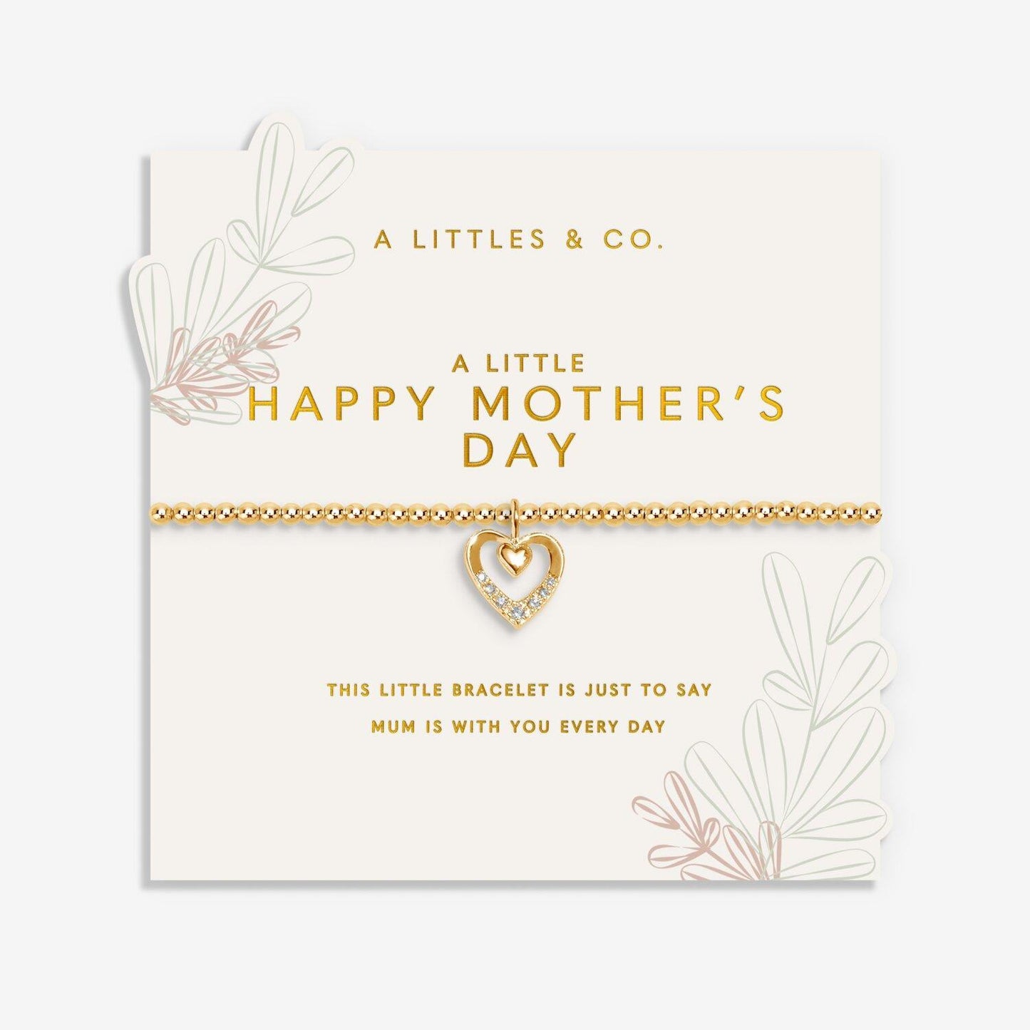 Mother's Day Heart Bracelet