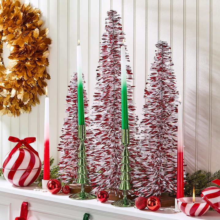 Snowflake Taper Candleholder