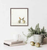 Baby Bunnies by Cathy Walters Mini Framed Canvas