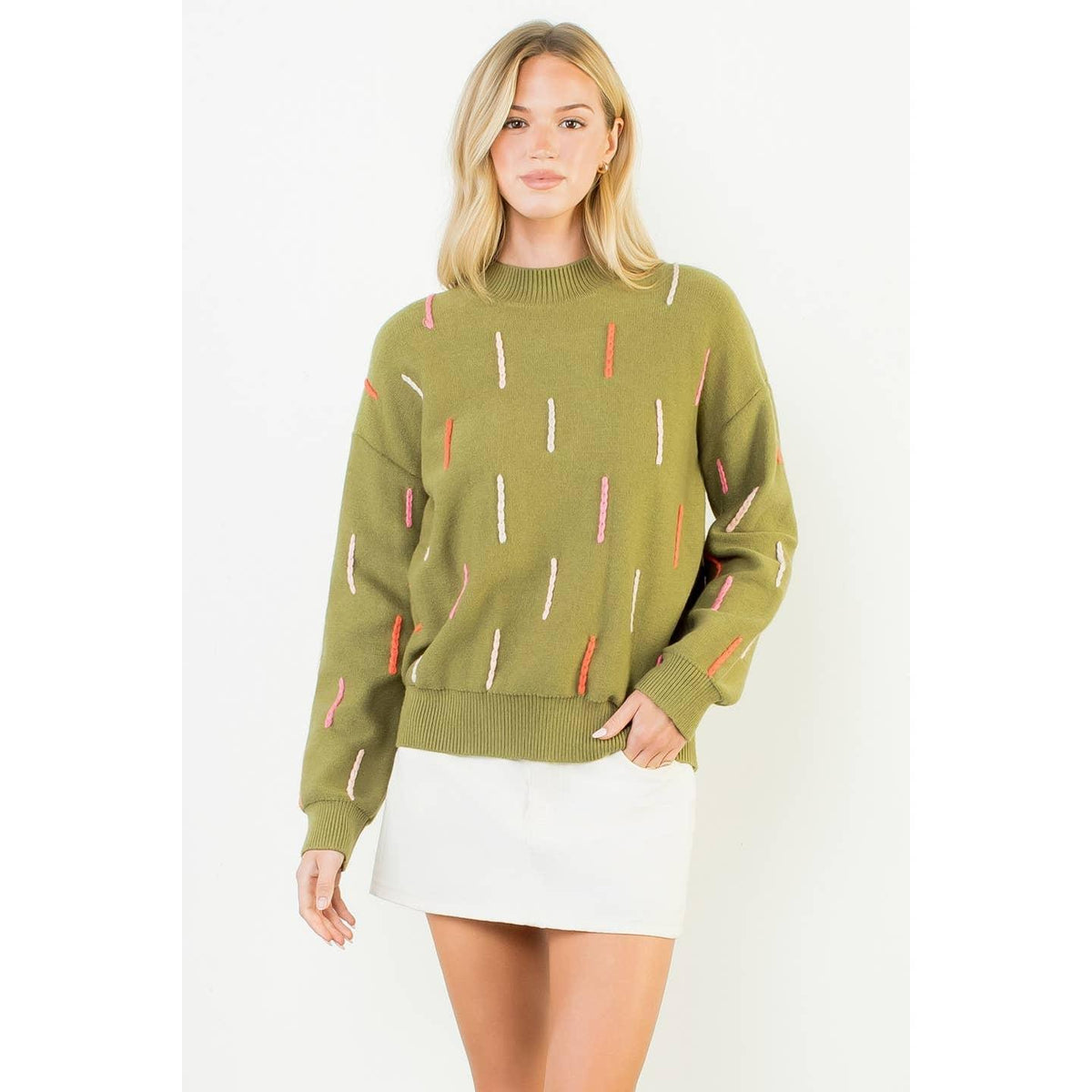 Long Sleeve Knit Sweater