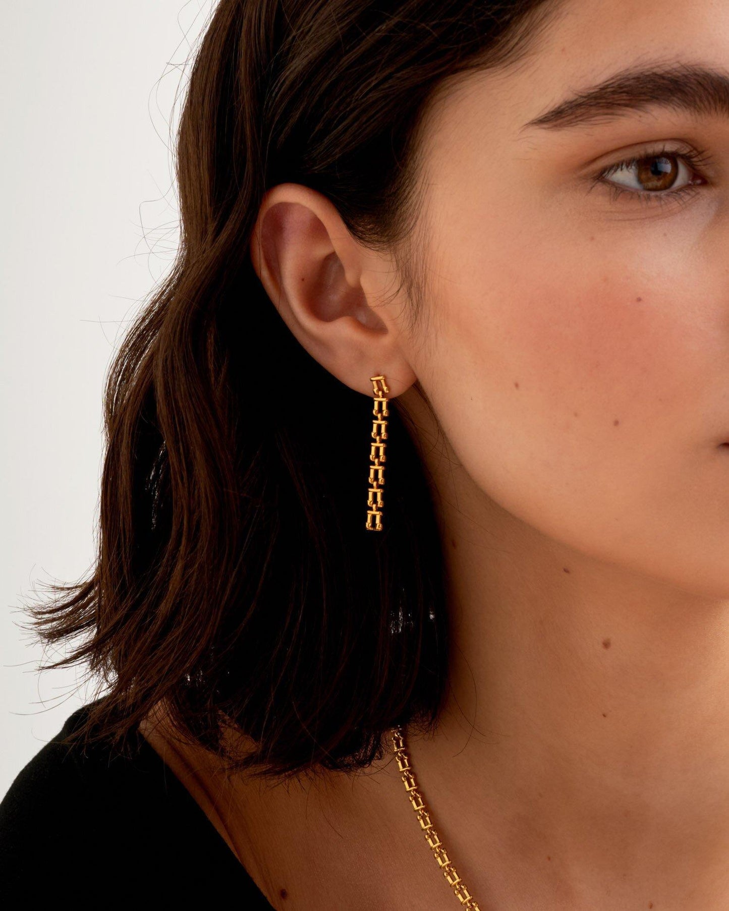 Grecian Link Earrings
