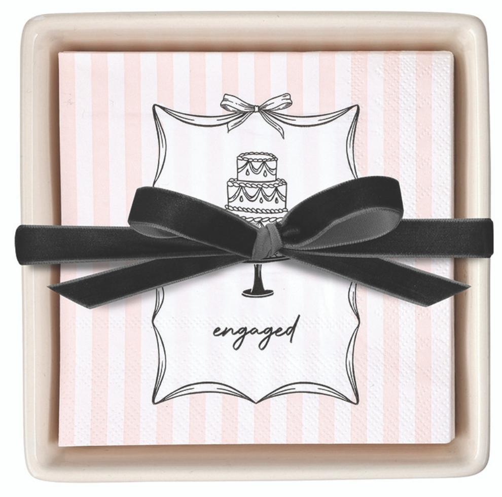 Cocktail Napins in Tray