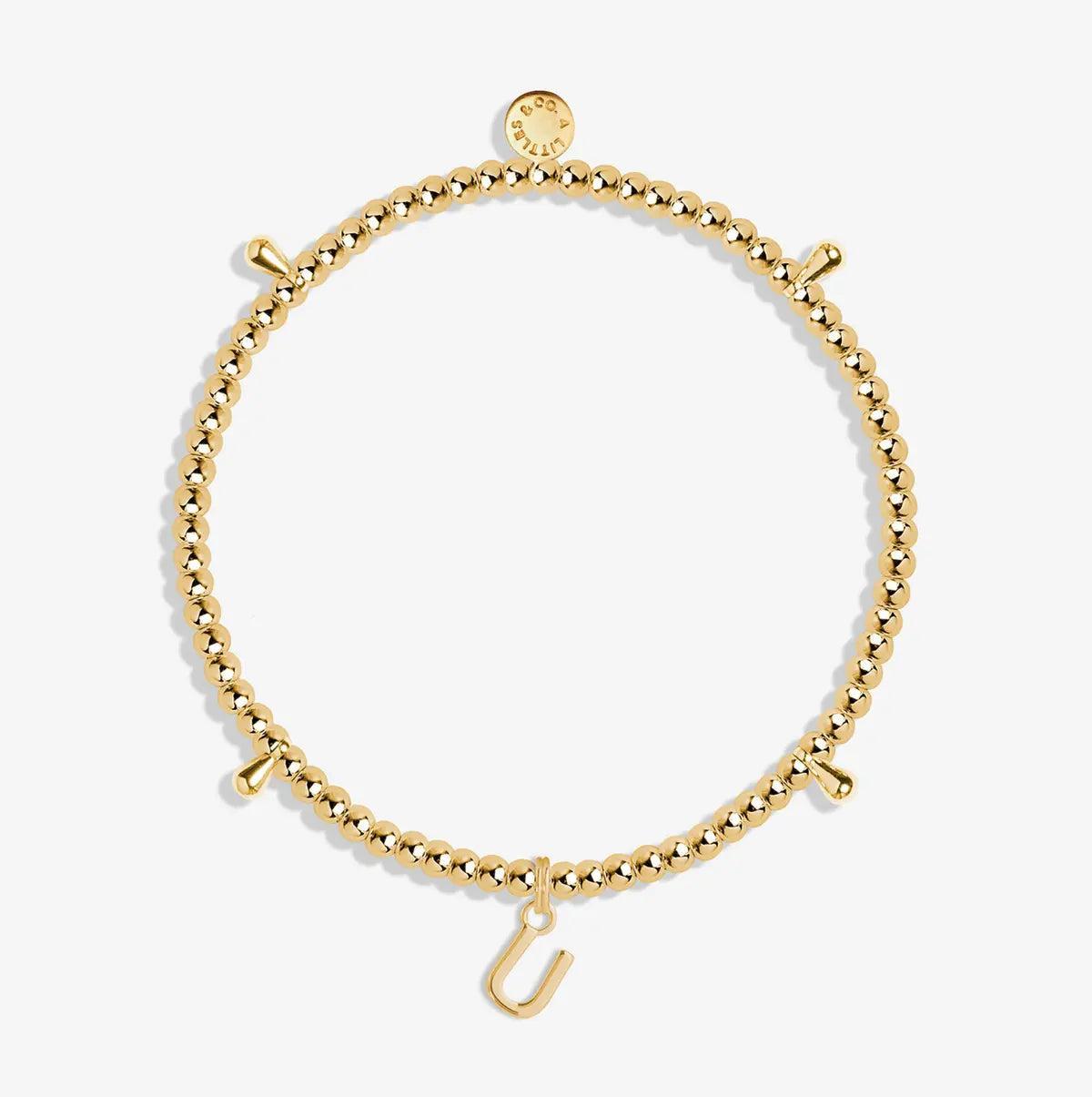 Alphabet Initial Bracelet