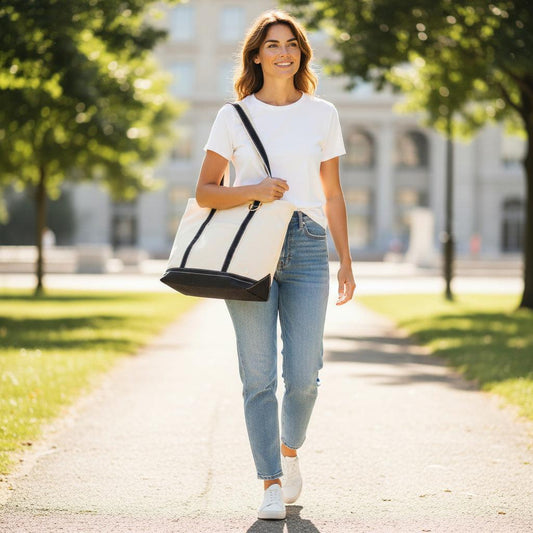 The Signature Canvas Tote Bag