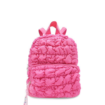 Quilted Scrunchies Mini Backpack