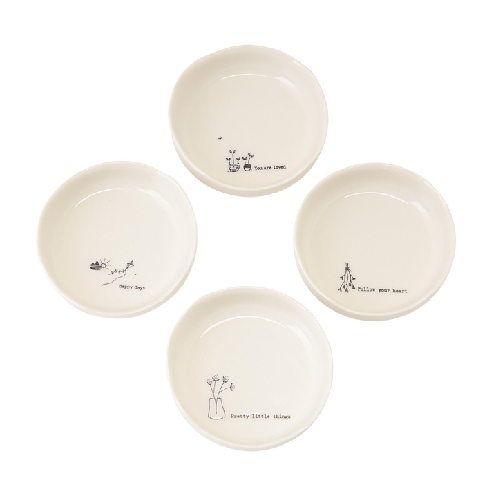 Sweet Sayings Decorative Wobbly Change Bowl