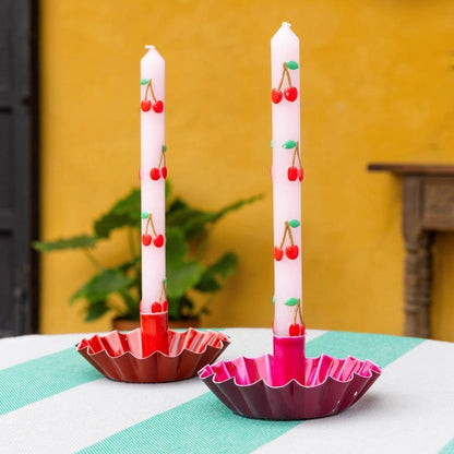3D Color Pop Dinner Candles
