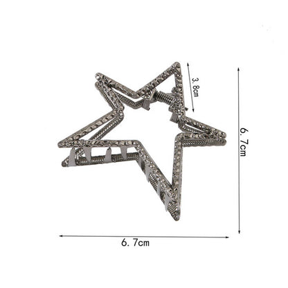 HOLLOW FIVE-POINTED STAR SHARK CLIP GRAB CLIP_CWAHA0460